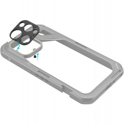 4399 T-Series Lens Back Mount Plate For iPhone 15 Pro Max/ 1