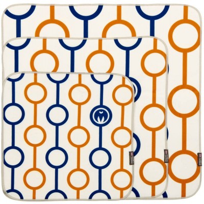 Wrapz Self-Adhesive Reusable Cloth Wrap Retro 3-pack