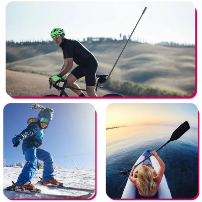 MT-58 Extendable Selfie Stick For Action Cameras (29.5-121cm