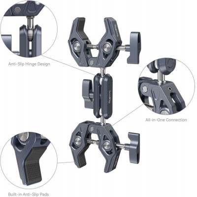 4103B Super Clamp w/ Double Crab-Shaped Clamps