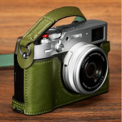 4701 Leather Half Case Kit For Fujifilm X100VI (Green)