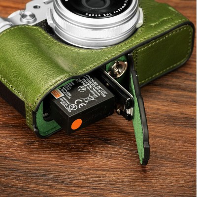 4701 Leather Half Case Kit For Fujifilm X100VI (Green)