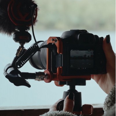 Riley QD Canon R7 L-Bracket Copper