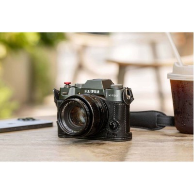 4709 Leather Half Case Kit For X-T50 (Black)