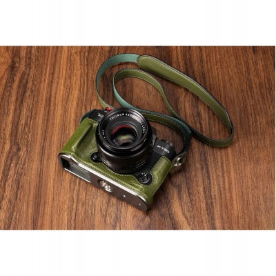 4711 Leather Half Case Kit For X-T50 (Green)