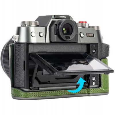 4711 Leather Half Case Kit For X-T50 (Green)