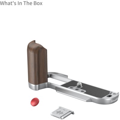 4735 Wooden L-Shape Grip For X-T50 (Silver)