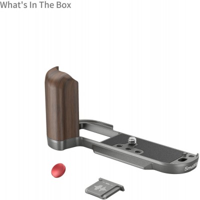 4736 Wooden L-Shape Grip For X-T50 (Charcoal Silver)