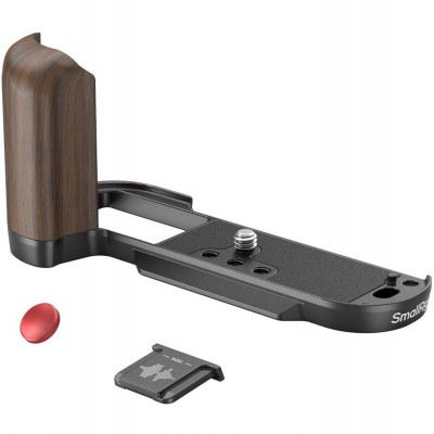 4784 Wooden L-Shape Grip For X-T50 (Black)