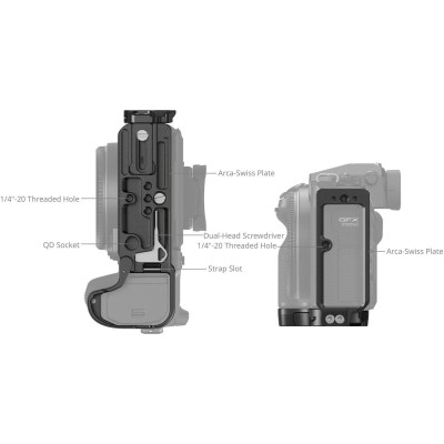 4716 L-Shape Mount Plate For Fujifilm GFX100S II