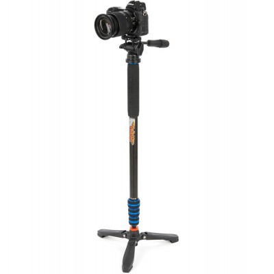 Punks Trent 2.0 Monopod Kit W/DOCZ2 Foot Stabilizer BLK W/Bl