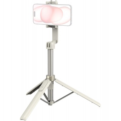 4730 Portable Selfie Stick Tripod ST 25 White