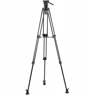 Heavy-Duty Fluid Head Video Tripod DV-5A