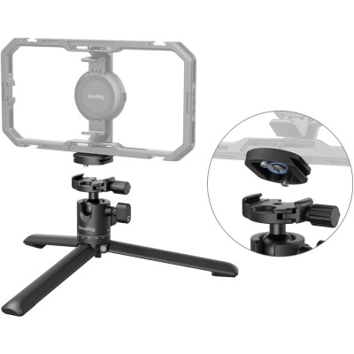 4630 Metal Tabletop Tripod w/ ArcaSwiss Quick Release Plate 