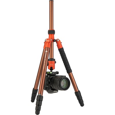 X-GO Chameleon Tripod w/ FPH-52Q Ball-Head Orngebrwn