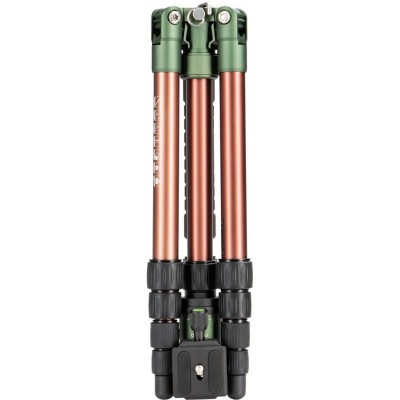 X-GO Gecko Tripod w/ FPH-42Q Ball Head Green Brown