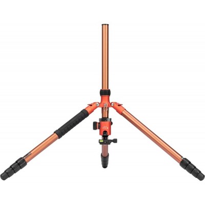 X-GO Predator Tripod w/ FPH-62Q Ball Head Orangebrown