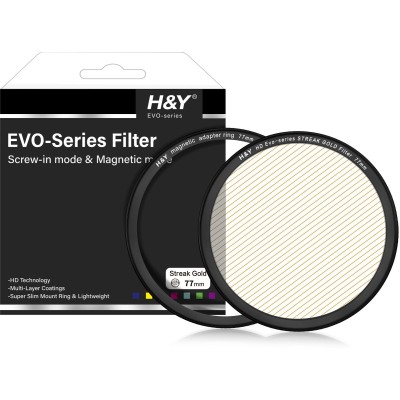 HD EVO-Series Streak-Gold Filter Kit 72mm