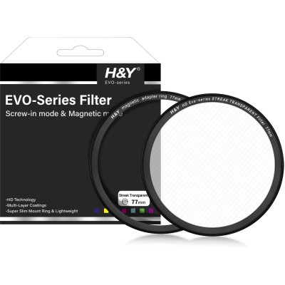 HD EVO-Series Streak-Transparent Filter Kit 95mm