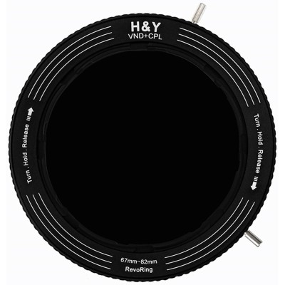 RevoRing Variable ND3-1000+CPL Filter MkII - 67-82mm