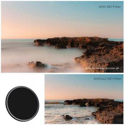 Variabel ND Filter ND2/400 Blue Coated 82mm