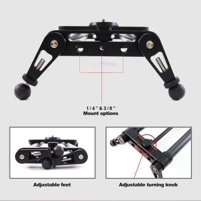 P1 120cm Carbon Camera Slider (w/ KMS-S3)