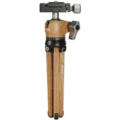 Pocket Mini Tripod MT-01 + Ball Head LH-25 Wood