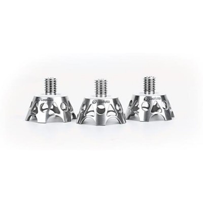TF-02 Titanium Klauw Voetjes 3 Pieces
