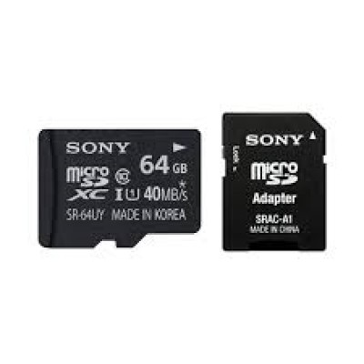 ultra micro SDHC 64GB Class 10 (incl. SD adaptor)