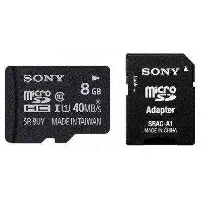 ultra micro SDHC 8GB Class 10 (incl. SD adaptor)