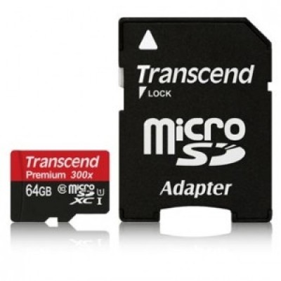 MicroSDXC 128GB R60MB/s UHS-I U1 CL10 + adapter
