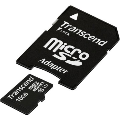 MicroSDHC 16GB R60MB/s UHS-I U1 CL10 + adapter