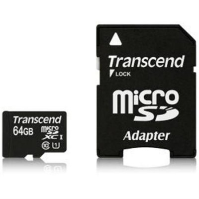MicroSDXC 64GB R60MB/s UHS-I U1 CL10 + adapter