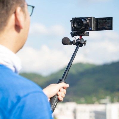 MT-41 Selfie Stick Tripod w/ Collapsible Tel.houder